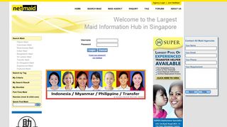 Agency Login - Maid Agency Singapore | Hire Indonesian, Filipino ...