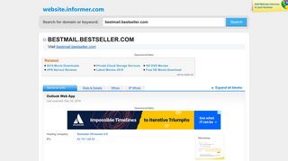 bestmail.bestseller.com at WI. Outlook Web App - Website Informer