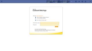 Outlook Web App - Horde