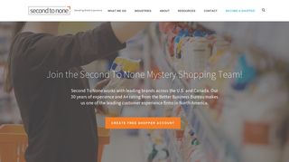 Become a Mystery Shopper- Bestmark | Second To None