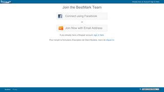 BestMark - Choose Account Type
