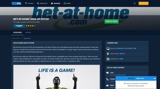Bet-at-home Sign Up Offer - SmartBets