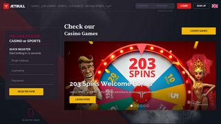 Jetbull: Best Casino Online - Up to £150 Welcome Bonus
