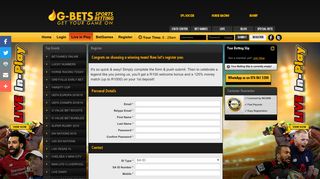 Register Betting | Get your Game On | No FICA | Online Sports Betting