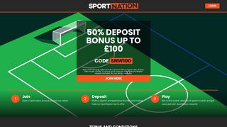 Sportnation || Offers - SportNation.bet
