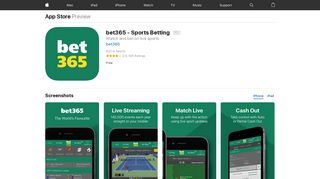 bet365 - Sports Betting on the App Store - iTunes - Apple