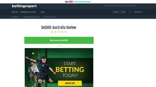 bet365 Australia Review - January 2019 - Bettingexpert