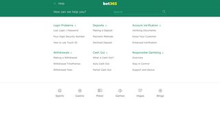 Live Chat - Bet365