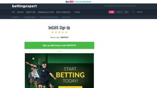 bet365 Sign Up In A Few Easy Steps - Create Your bet365 Account