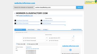 worker.cloudfactory.com at Website Informer. Visit Worker Cloudfactory.