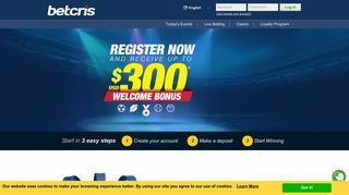 Online Sports Betting at BETCRIS Sportsbook