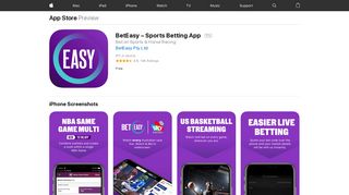 BetEasy – Sports Betting App on the App Store - iTunes - Apple