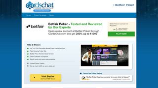 Betfair Poker Review 2019 - €1500 FREE Betfair Bonus! - CardsChat