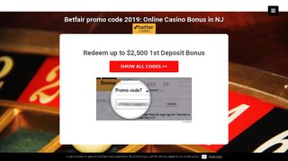 Betfair Promo Code 2019: Redeem up to $2,500 1st Deposit Bonus