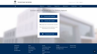 Bethany Network - Sign In / Sign Up