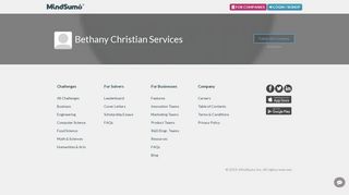 Bethany Christian Services Portal | MindSumo