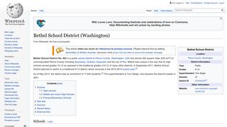 Bethel School District (Washington) - Wikipedia