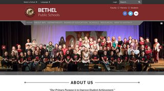 Bethel Public Schools: HOME
