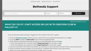 Was this answer helpful? - Bethesda Support - Bethesda.net
