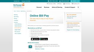 Online Bill Pay - Bethpage Federal Credit Union