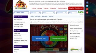 Spin a Win - Wheel betting arcade casino game, Instant Play!