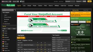 NaijaBet - Best Sports Betting Premiership, Champions League and ...