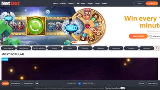 NetBet Casino: Online Casino Games | £200 Bonus