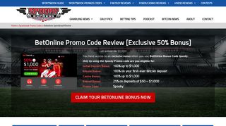BetOnline Promo Code Review [Exclusive 50% Bonus] | Spooky Express