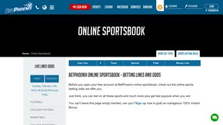Announcing! Join The BetPhoenix World Famous Online Sportsbook