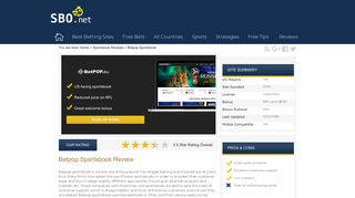 Betpop Sportsbook Review - Is It Legitimate And What Are The Odds ...