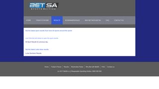 Results - Bet SA