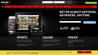 Betsafe Mobile Casino - Play with a €100 Deposit Bonus