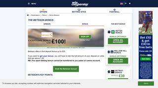 Betsson Free Bet £25, Promo Code & Bonus (2019 Update)