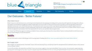 Better Futures | Default Region - Blue Triangle Housing Association