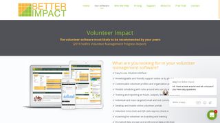 Volunteer Impact - Volunteer Management Software - Better Impact ...