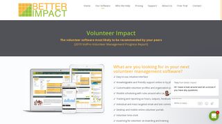 Volunteer Impact - Volunteer Management Software | Better Impact ...