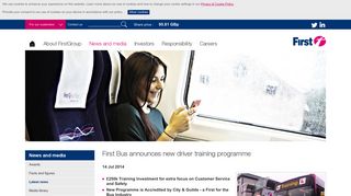 First Bus announces new driver training programme – FirstGroup plc