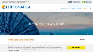 Products and Services - Lottomatica