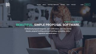 Nusii: Online Proposal Software for Creative Businesses.
