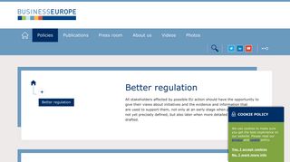 Better regulation | BusinessEurope