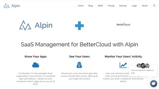BetterCloud - Alpin.io