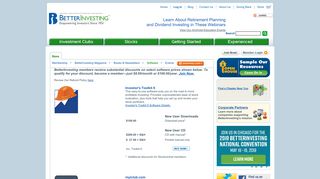 BI Store - Software - BetterInvesting