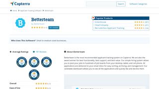 Betterteam Reviews and Pricing - 2019 - Capterra