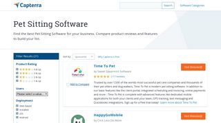 Best Pet Sitting Software | 2019 Reviews of the Most Popular Systems