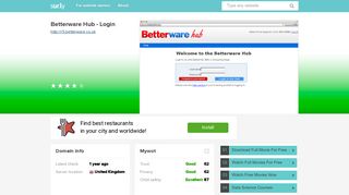 r5.betterware.co.uk - Betterware Hub - Login - R 5 Betterware - Sur.ly