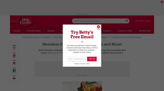 Members Only: Coupons, Samples and More! - BettyCrocker.com