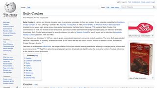 Betty Crocker - Wikipedia