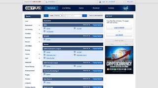 Football - Sportsbook, Sports Betting & Online Wagering at BetUS ...