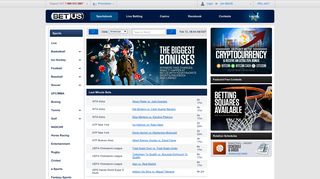 Sportsbook, Sports Betting & Online Wagering at BetUS Sportsbook