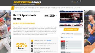 BetUS Sportsbook Bonuses, Promotions | BetUS Sign Up Bonus Code